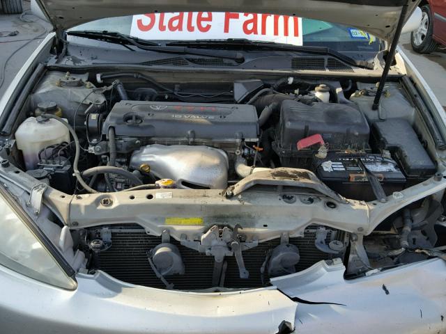 4T1BE32K95U037733 - 2005 TOYOTA CAMRY SILVER photo 7