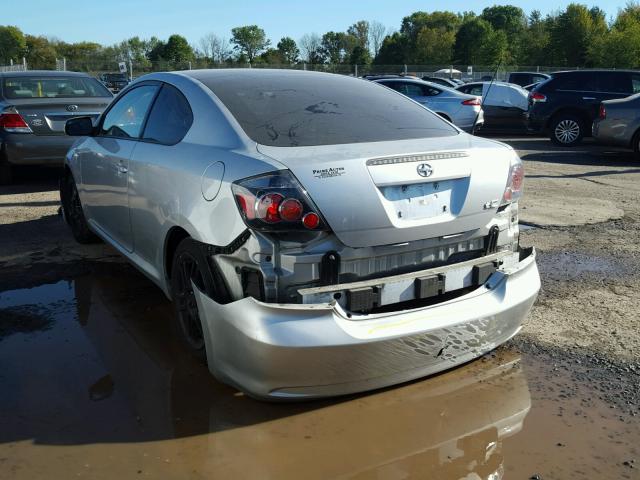 JTKDE167290291605 - 2009 TOYOTA SCION TC SILVER photo 3