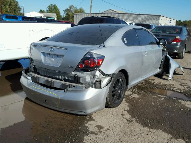 JTKDE167290291605 - 2009 TOYOTA SCION TC SILVER photo 4