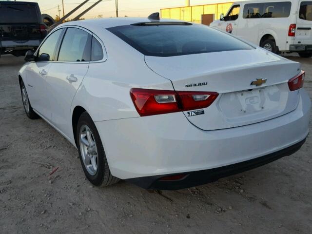 1G1ZB5ST4GF282424 - 2016 CHEVROLET MALIBU LS WHITE photo 3