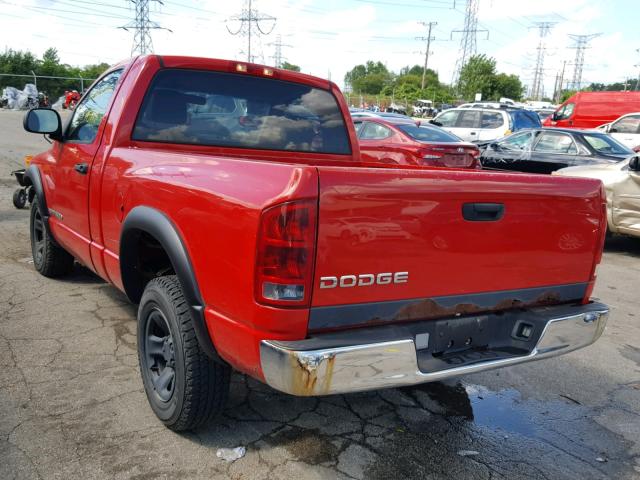 1D7HA16K62J257245 - 2002 DODGE RAM 1500 RED photo 3