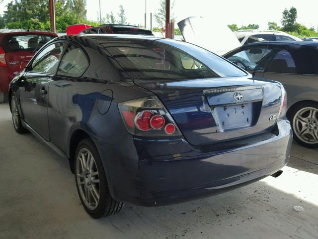JTKDE167080240750 - 2008 TOYOTA SCION TC 蓝色 照片 3