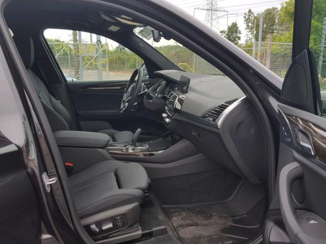 5UXTR9C55JLD70425 - 2018 BMW X3 XDRIVEM გრაფიტი ფოტო 5