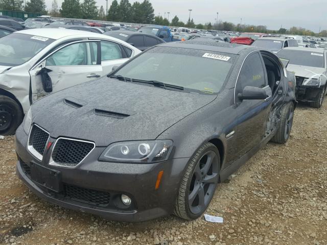 6G2EC57Y58L127463 - 2008 PONTIAC G8 GT BLACK photo 2