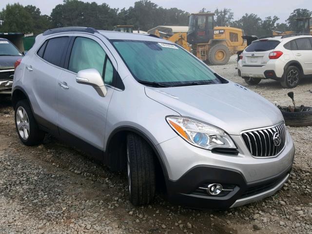 KL4CJBSB5FB150908 - 2015 BUICK ENCORE CON SILVER photo 1