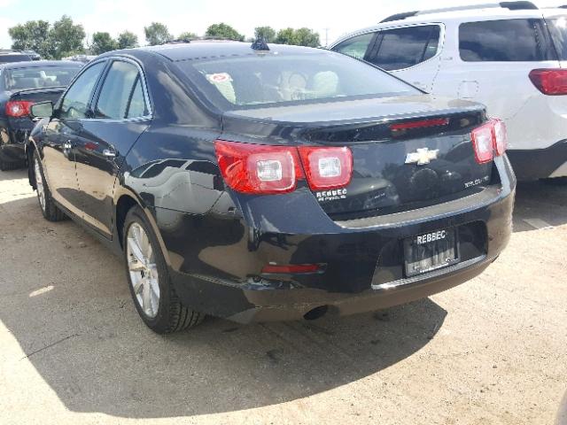 1G11H5SA8DF123007 - 2013 CHEVROLET MALIBU LTZ 黑色 照片 3