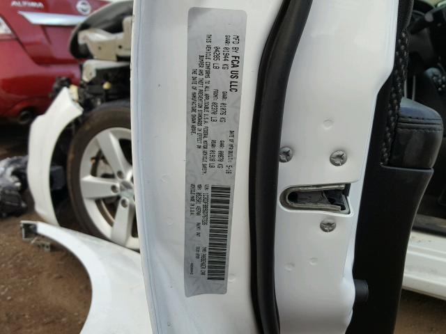 1C3CDFBB9GD767226 - 2016 DODGE DART SXT WHITE photo 10