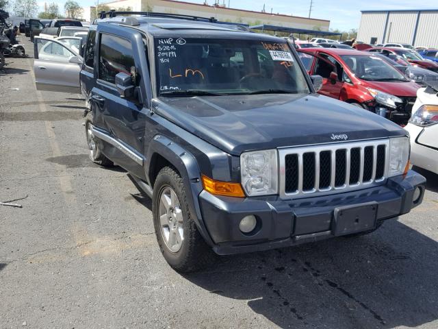 1J8HH68237C673564 - 2007 JEEP COMMANDER CHARCOAL photo 1