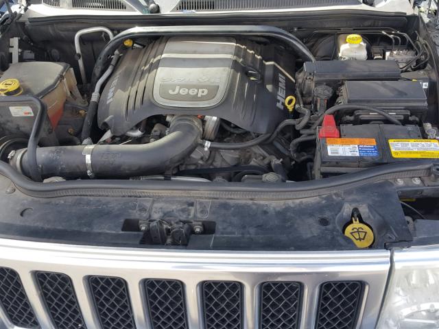1J8HH68237C673564 - 2007 JEEP COMMANDER CHARCOAL photo 7
