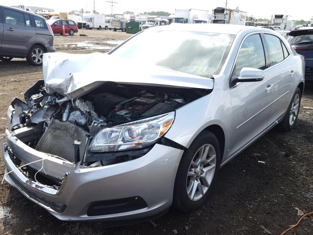 1G11C5SL2FF201963 - 2015 CHEVROLET MALIBU 1LT SILVER photo 2