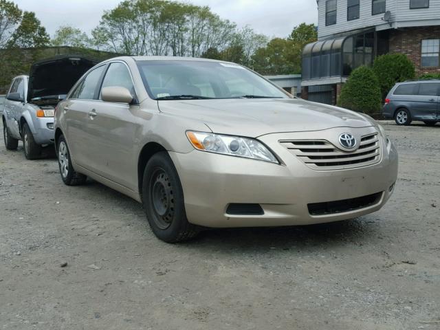 4T1BE46K37U663457 - 2007 TOYOTA CAMRY NEW GOLD photo 1