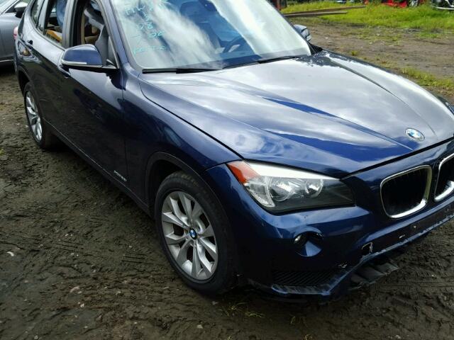WBAVL1C54EVY16694 - 2014 BMW X1 XDRIVE2 BLUE photo 1