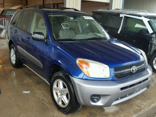 JTEGD20V250066661 - 2005 TOYOTA RAV4 BLUE photo 1