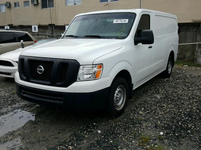 1N6BF0KL2EN101580 - 2014 NISSAN NV 1500 WHITE photo 2