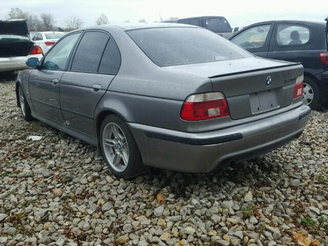 WBADT63483CK35174 - 2003 BMW 530 I AUTO GRAY photo 3