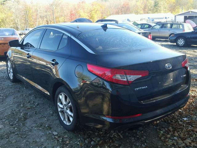 5XXGN4A6XCG064866 - 2012 KIA OPTIMA EX BLACK photo 3