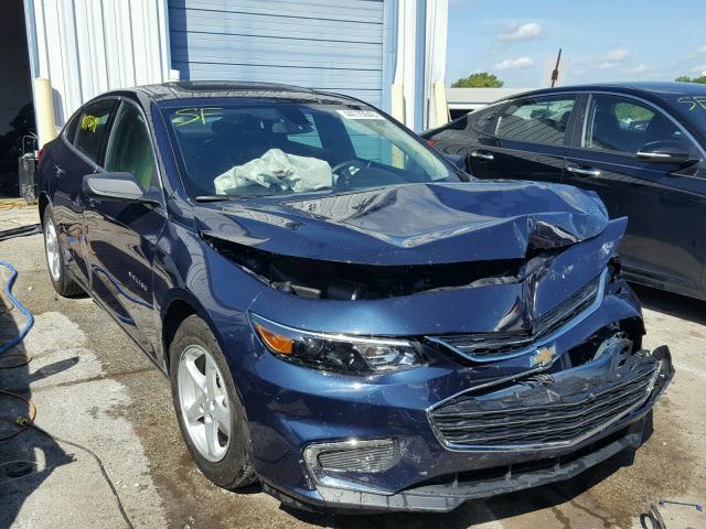 1G1ZB5ST4HF275720 - 2017 CHEVROLET MALIBU LS ლურჯი ფოტო 1