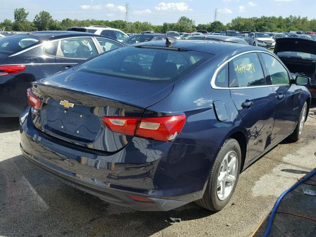 1G1ZB5ST4HF275720 - 2017 CHEVROLET MALIBU LS ლურჯი ფოტო 4