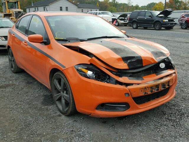 1C3CDFBA9DD267389 - 2013 DODGE DART SXT ORANGE photo 1