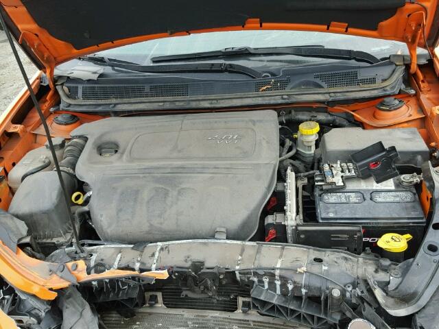 1C3CDFBA9DD267389 - 2013 DODGE DART SXT ORANGE photo 7