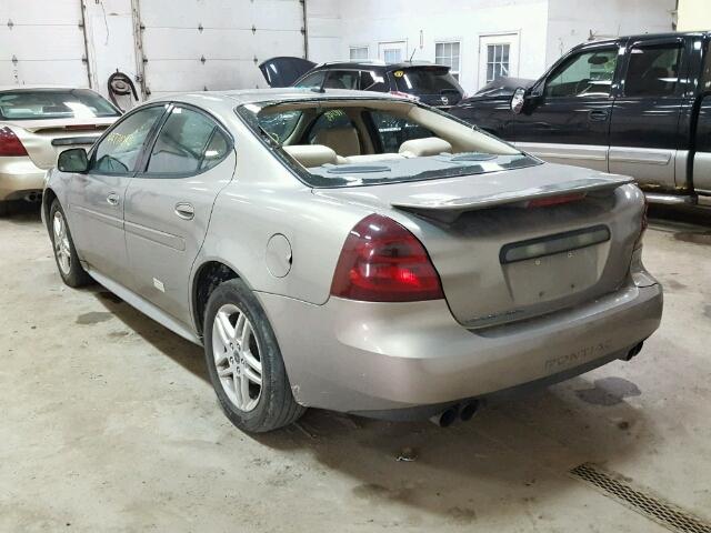 2G2WR554961191573 - 2006 PONTIAC GRAND PRIX Сірий фото 3