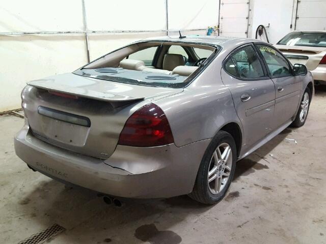 2G2WR554961191573 - 2006 PONTIAC GRAND PRIX Сірий фото 4