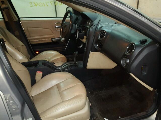 2G2WR554961191573 - 2006 PONTIAC GRAND PRIX Сірий фото 5