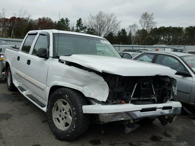 2GCEC13T561162504 - 2006 CHEVROLET SILVERADO WHITE photo 1