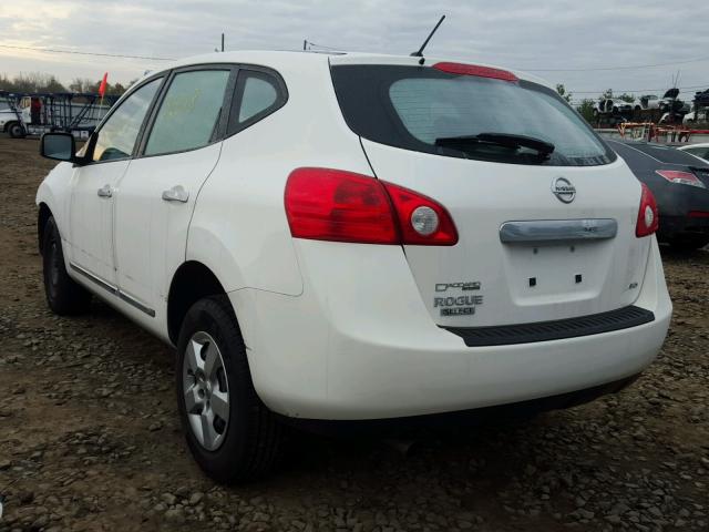 JN8AS5MV8EW701508 - 2014 NISSAN ROGUE SELE WHITE photo 3