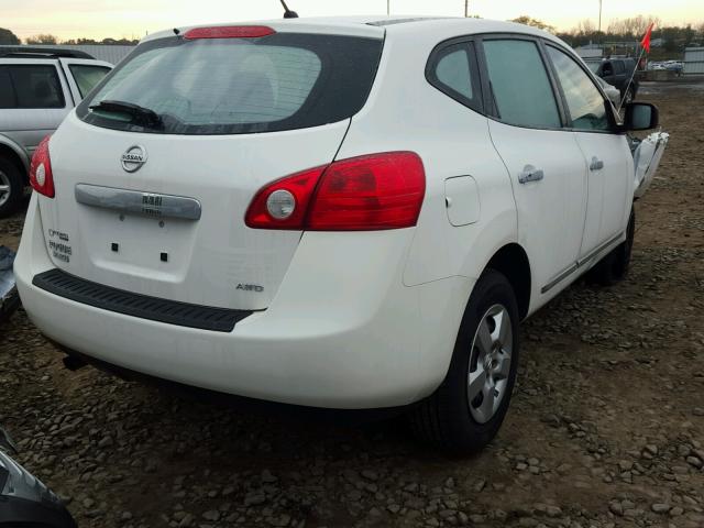 JN8AS5MV8EW701508 - 2014 NISSAN ROGUE SELE WHITE photo 4