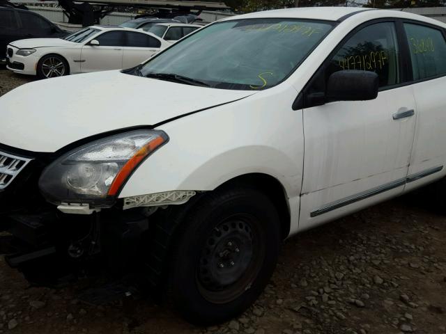 JN8AS5MV8EW701508 - 2014 NISSAN ROGUE SELE WHITE photo 9