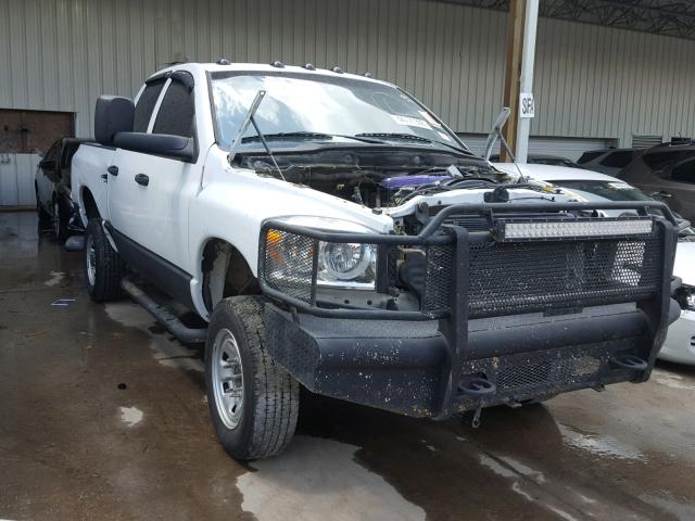 3D7KS28L09G524731 - 2009 DODGE RAM 2500 WHITE photo 1