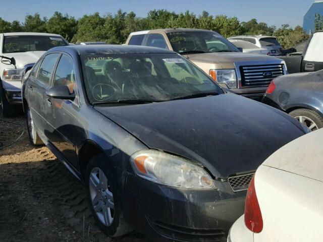 2G1WB5E3XE1144793 - 2014 CHEVROLET IMPALA LIM GRAY photo 1