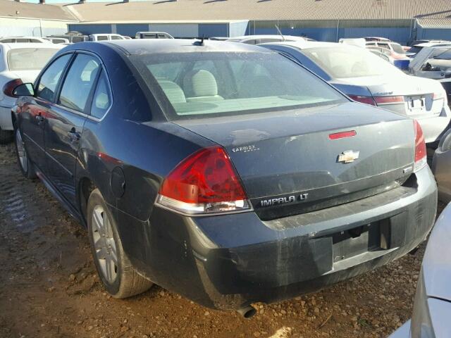 2G1WB5E3XE1144793 - 2014 CHEVROLET IMPALA LIM GRAY photo 3