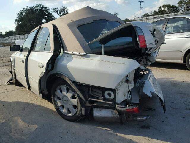 1LNHM86S44Y686187 - 2004 LINCOLN LS 白色 照片 3