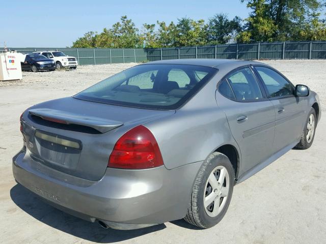 2G2WP552X71163318 - 2007 PONTIAC GRAND PRIX GRAY photo 4