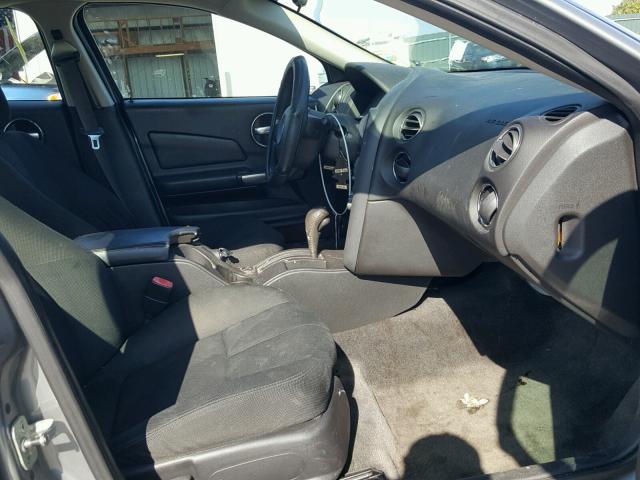 2G2WP552X71163318 - 2007 PONTIAC GRAND PRIX GRAY photo 5