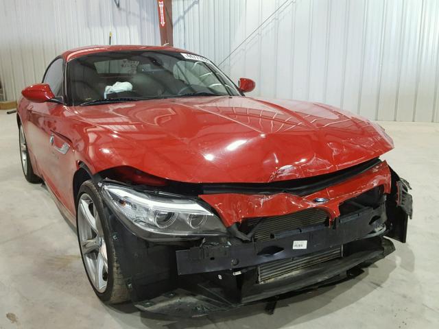 WBALL5C52EJ105307 - 2014 BMW Z4 SDRIVE2 RED photo 1
