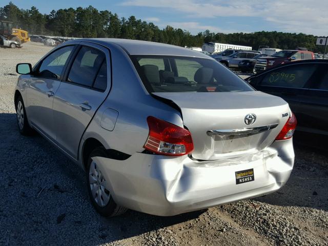 JTDBT4K32C1414538 - 2012 TOYOTA YARIS SILVER photo 9