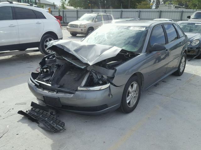 1G1ZT62894F231799 - 2004 CHEVROLET MALIBU MAX GRAY photo 2