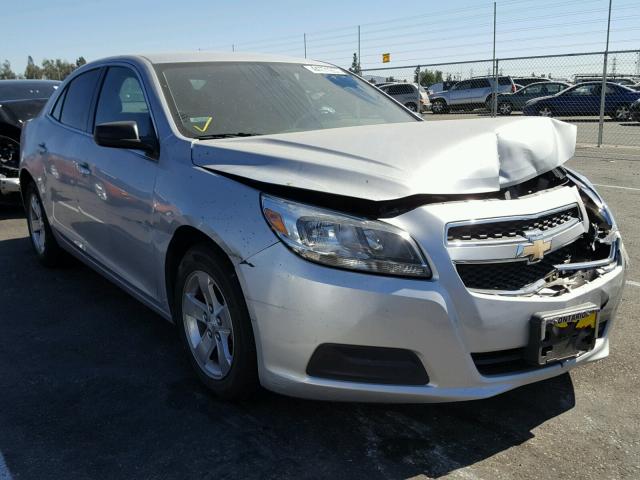 1G11B5SA9DF302819 - 2013 CHEVROLET MALIBU LS SILVER photo 1