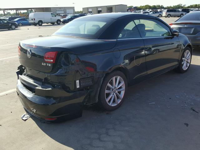 WVWBW7AH2CV017944 - 2012 VOLKSWAGEN EOS KOMFOR 黑色 照片 4