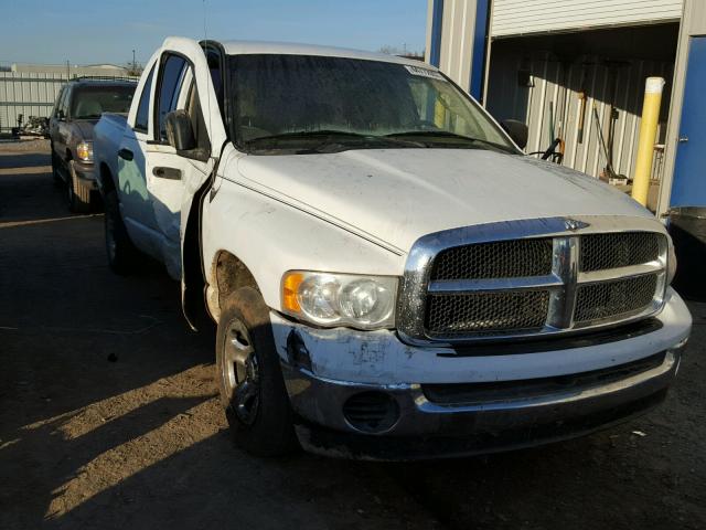 1D7HA18NX5J580418 - 2005 DODGE RAM 1500 WHITE photo 1