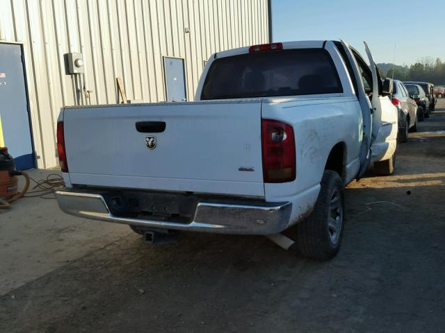 1D7HA18NX5J580418 - 2005 DODGE RAM 1500 WHITE photo 4