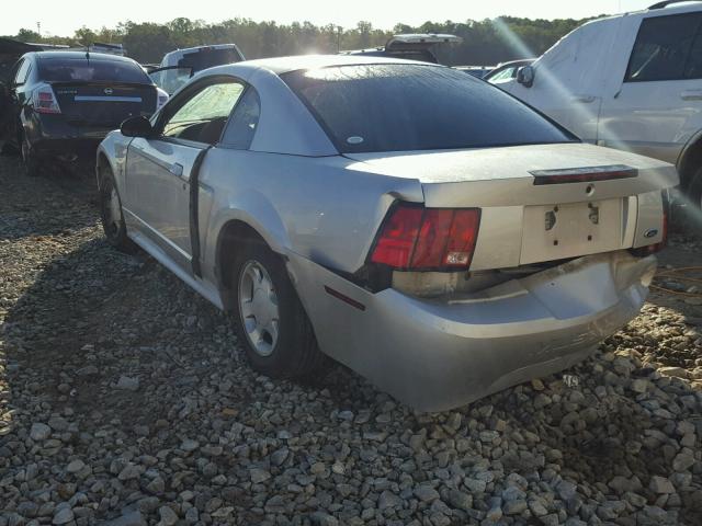 1FAFP4043YF308746 - 2000 FORD MUSTANG SILVER photo 3