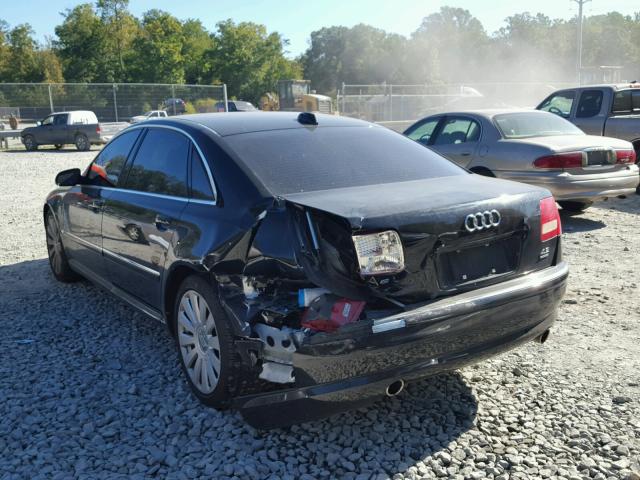 WAUML44E44N010428 - 2004 AUDI A8 L QUATT BLACK photo 3