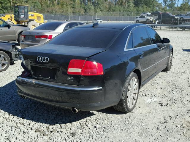 WAUML44E44N010428 - 2004 AUDI A8 L QUATT BLACK photo 4