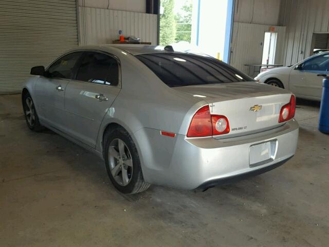 1G1ZC5EU3CF169480 - 2012 CHEVROLET MALIBU 1LT ვერცხლისფერი ფოტო 3