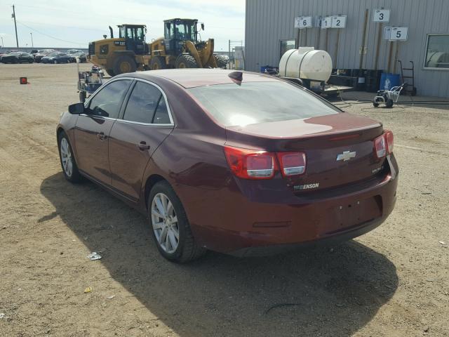 1G11D5SL1FF173781 - 2015 CHEVROLET MALIBU 2LT MAROON photo 3