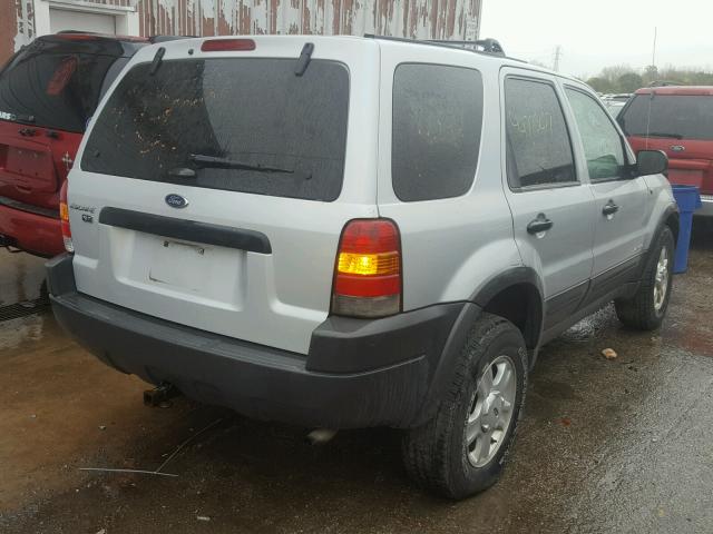 1FMYU04172KD21966 - 2002 FORD ESCAPE SILVER photo 4